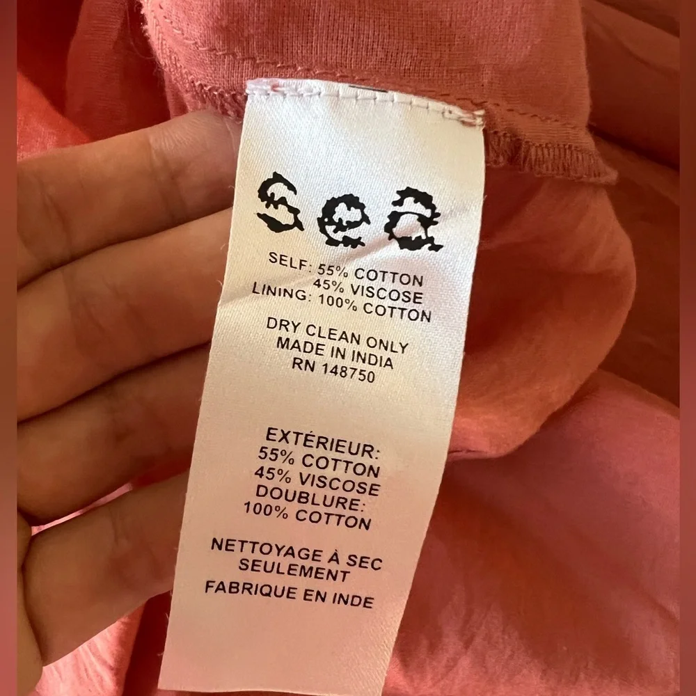 SEA NY RUFFLE DRESS SIZE 4 - Picture 7 of 8